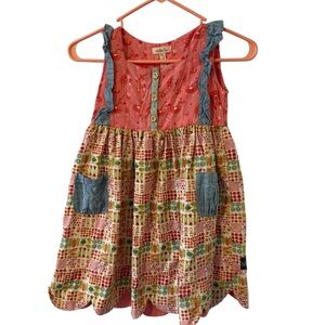 Matilda Jane Multicolor Patterned Dress size 8